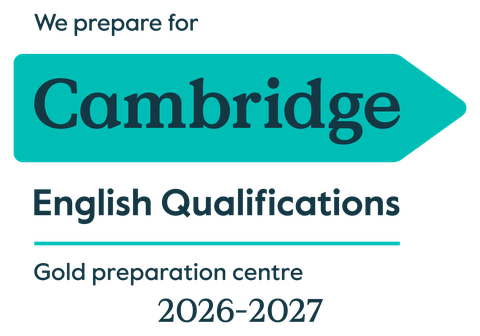 We prepare for Cambridge English Qualifications, Gold preparation centre 2026-2027